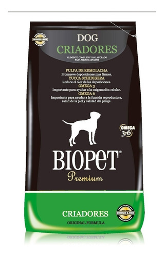 Alimento Premium Perro Bio Pet 20 Kg