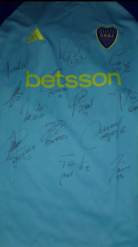 Camiseta Firmada Boca