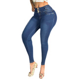 Pantalon Dama Colombiano Mezclilla Mujer Jeans