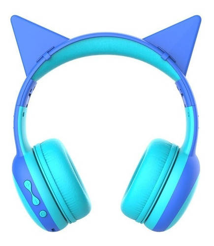 Auriculares Orejas De Gato Bluetooth Limitador Volumen Niños