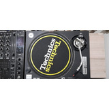 Placa Skin Para Technics Mk2 Preto Fosco (unidade)