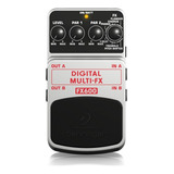Pedal Multiefectos Digital Estéreo Behringer Fx600 Premium