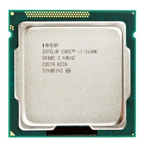 Procesador Gamer Intel Core I7-2600k Cm8062300833908  De 4 Núcleos Y  3.8ghz De Frecuencia Con Gráfica Integrada