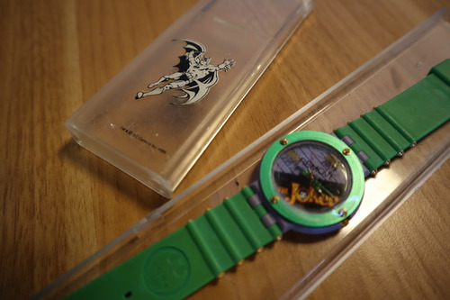 Reloj The Joker 1989 Quintel Dc Comics The Batman