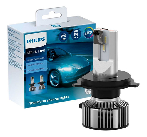 Kit Led Philips H4 Ultinon Essential 6500k Premium Oferta