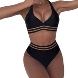 Conjunto De Ropa De Playa De Bikini Con Almohadilla De Pecho