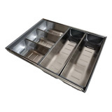 Cubiertero Acero Inox Cajón Módulo 40 Cm