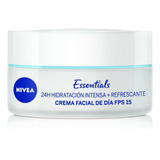 Nivea Crema Facial Hidratante Día Fps 15 Piel Normal 50 Ml.