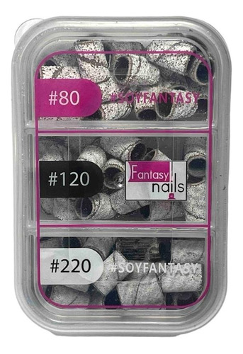 Paquete Limas Barrilito #80 #120 #220 Fantasy Nails