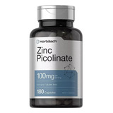 Horbaach Picolinato De Zinc 100 Mg  180 Caps