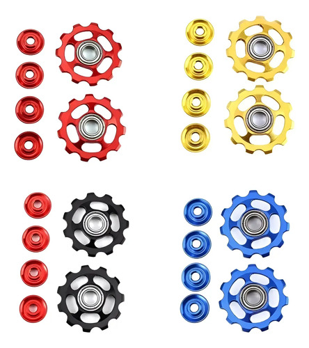 Roldana Polea Desviador Bicicleta 11t Balero Sellado 2 Uds. | MercadoLibre