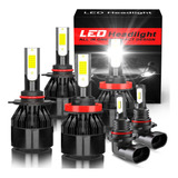 9005 H11 14000lm 120w Kit Led De Haz Alto/bajo Para Lexus