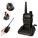 Radio Uv5r Comunicador Walk Tok Profissional Uhf Vhf Kapbom