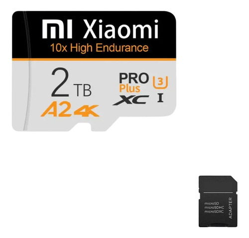 Cartão De Memoria 2tb Xiaomi Com Adaptador Sd Original + Nf