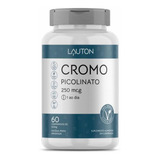 Picolinato De Cromo 250mcg 60 Comprimidos - Lauton