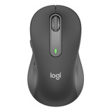 Logitech Signature M650 L, Mouse Inalámbrico / Bluetooth, Bk Color Negro