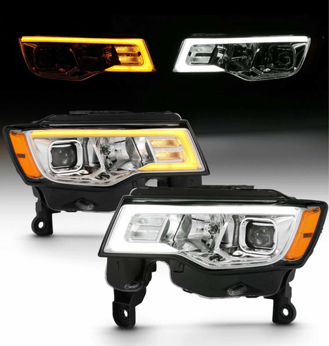 Faros Grand Cherokee 4g 2014/2019 Foto 2