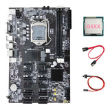 Placa Madre B75 Eth Mining, 12 Pcie+cpu G5xx, Cable Y Conmut