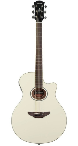 Guitarra Electroacústica Yamaha Apx600 Vw Vintage White
