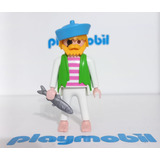 Playmobil Figura Pirata Con Pez #38 - Tienda Cpa