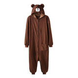 Pijama Con Forma De Animal, Talla Grande, Bear Migurumis Par