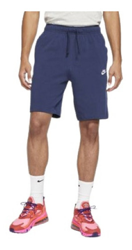 Shorts Nike Sportswear Club2 Est. Vida Hombre Azul