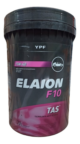 Ypf Elaion F10 15w-40 X 20l Mineral - Nafta / Diesel / Gnc