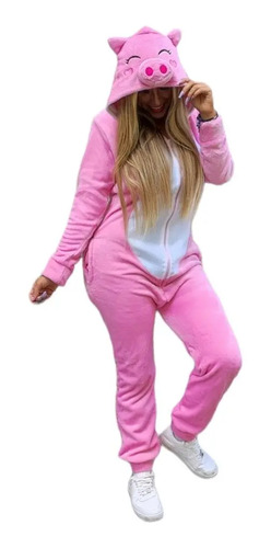 Pijama Para Mujer Kigurumi Cerdito Mameluco Puerquito