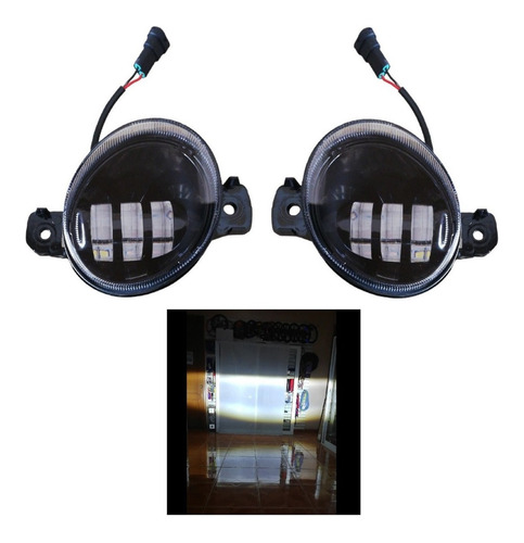 Par Faros Auxiliares Niebla Led F115 Nissan Versa 2012 2013