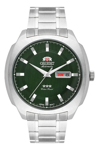 Relógio Masculino Automático Orient Prata - F49ss022 E1sx