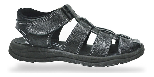 Sandalias Franciscanas Hombre Cuero Hopper C/velcro Art 600