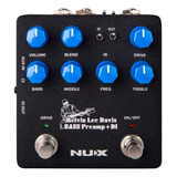 Preamplificador De Bajo Nux Nbp-5 Mld