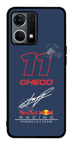 Funda Checo Perez 11 Red Bull Racing Para Oppo / Vivo