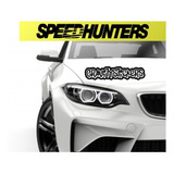 Vinilo Speed Hunters Dorado Franja Calcomanía Sticker Auto