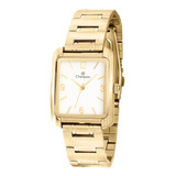 Relógio Champion Feminino Dourado Ch22466w Original +