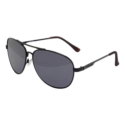 Lentes De Sol Panama Jack Pjm 19 01 Hombre Negro Aviador Gris Oscuro