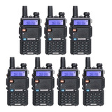 8w Radio Baofeng Uv-5r Vhf/uhf * Tri Power * Paq. Con 7 Pz.