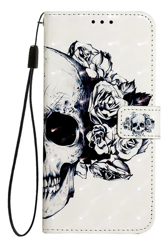 % Funda Tipo Cartera De Piel Sintética Con Efectos T