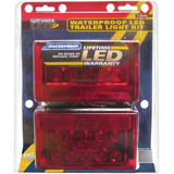 Tll56rk - Kit De Luces Traseras Rectangulares Led, Color Roj