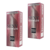 Kit 2 Perfumes Sexy Woman 100ml Paris Elysees Feminino