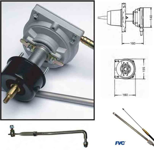 Sistema De Direccion Fayva Cable De 3,35m Y Brazo Regulable