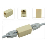 Emenda Rj45 Conector Fêmea Espansor Cabo Junção Prolongador