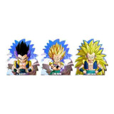 Sticker 3d Movimiento Anime Dragon Ball Goku Gotenks Trunks