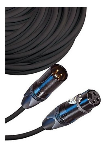 Macho A Hembra Xlr Cable Con Conectores Neutrik Nc3 Y Alambr