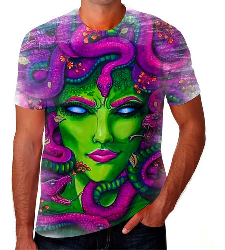 Camisa Camiseta Medusa Mitologia Grega Envio Rápido 09