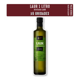 Aceite De Oliva Extra Virgen Laur 1 Litro Vidrio X 6u