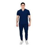 Jogger Pijama Quirúrgica Hombre Antifluidos Azul Marino