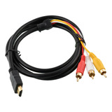 Adaptador De Cable De Componente Av De Audio Y Video Hdtv