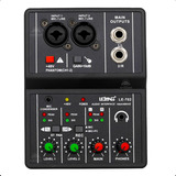 Mixer Stream Mix 2 Lexsen Interface Usb Bluetooth 2 Canais