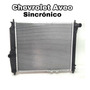 Radiador Chevrolet Aveo Completo Sincronico S/serpentin Chevrolet Aveo